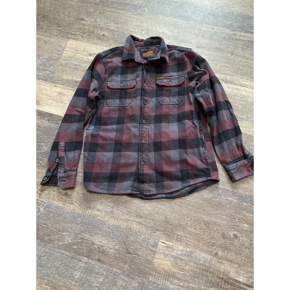 ORVIS Men’s Big Bear Flannel Heavyweight Jacket Size M Button up Closure